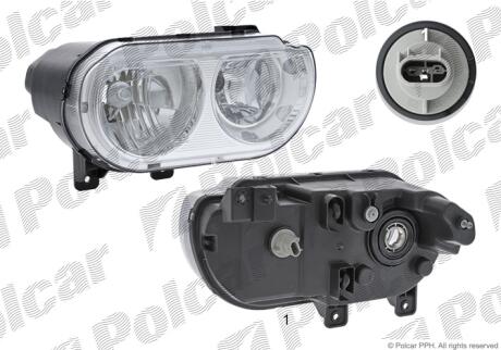 Фара основная Polcar 3123100