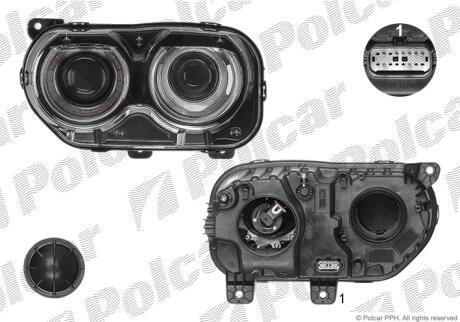 Фара основна Polcar 312410