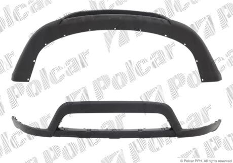 Бампер передний Polcar 31400713