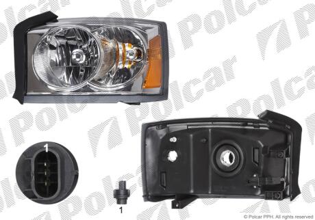 Фара основная Polcar 315510