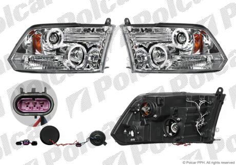 Фара основная Polcar 317309-7