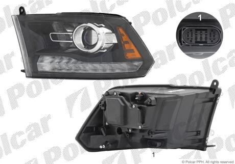 Фара основная Polcar 31731012
