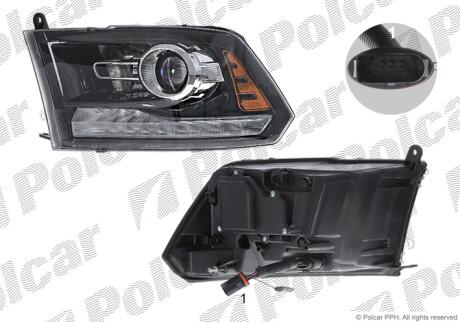 Фара основна Polcar 31731090