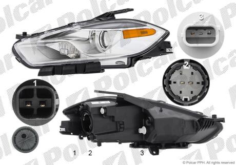 Фара основна Polcar 31C109
