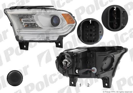 Фара основная Polcar 31K1096