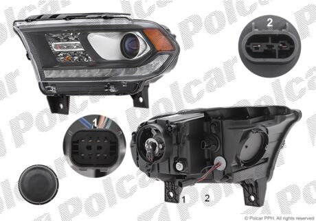 Фара основна Polcar 31K10970