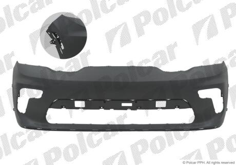 Бампер передній Polcar 31K207-1