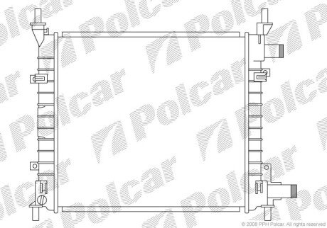 Радіатори охолодження Polcar 320008A2