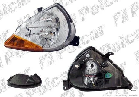 Фара основна ліва H1, H7 Polcar 320009-E