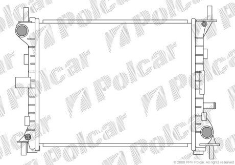 Радіатори охолодження Polcar 320108-1