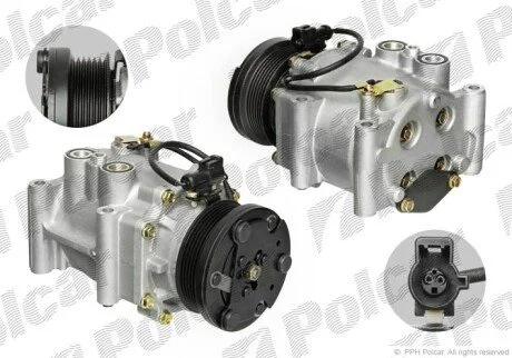 Компресор кондиціонера (новий) Polcar 3201KS-1