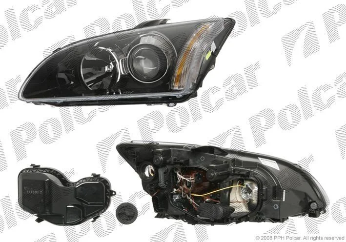 Фара основная левая H1, H7, PY21W, W5W Polcar 3202093T (фото 1)