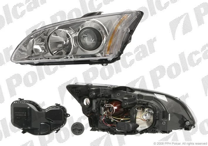Фара основная правая H1, H7, PY21W, W5W Polcar 3202102T (фото 1)