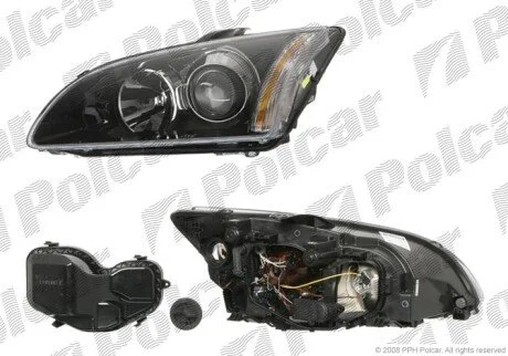 Фара основная правая H1, H7, PY21W, W5W Polcar 3202103T