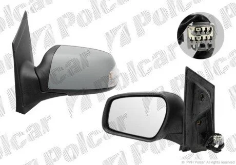 Дзеркало зовнішнє лівий Polcar 3202518E