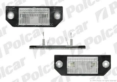 Фара номерного знаку Polcar 3202959E