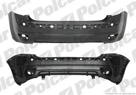 Бампер задний Polcar 320296-0