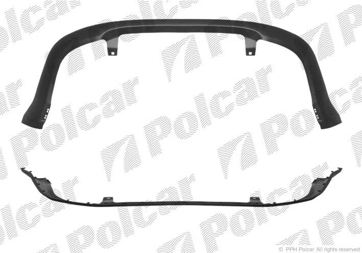 Спойлер заднього бампера Polcar 320299-2 (фото 1)