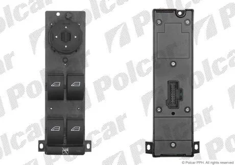 Блок кнопок стеклоподъемников Polcar 3202P-70