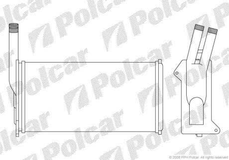 Радіатори обігріву Polcar 3203N8-1