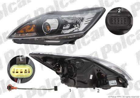 Фара основная Polcar 3205105T