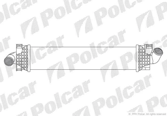 Радиаторы воздуха (Интеркулеры) Polcar 3205J8-1 (фото 1)