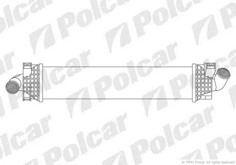 Радиаторы воздуха (Интеркулеры) Polcar 3205J8-1