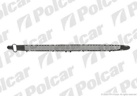 Решітка в бампері Polcar 320727