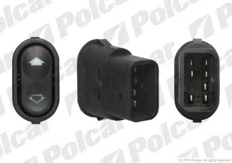 Кнопковий склопідйомник Polcar 3207P-71