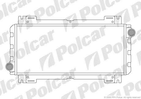 Радіатори охолодження Polcar 320808A1