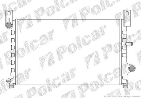 Радіатори охолодження Polcar 320908-2