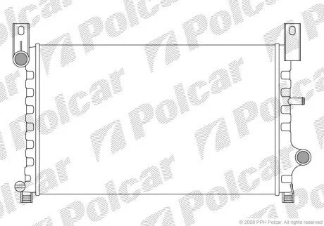 Радіатори охолодження Polcar 320908-2