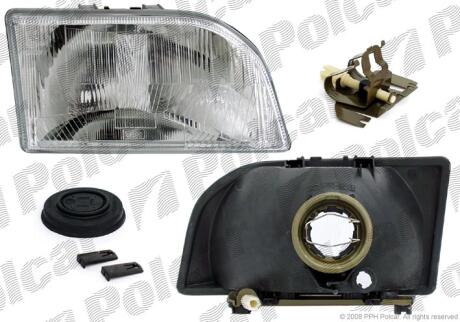 Фара основная левая H4, W5W Polcar 3209093E