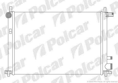 Радіатори охолодження Polcar 321008A1 (фото 1)