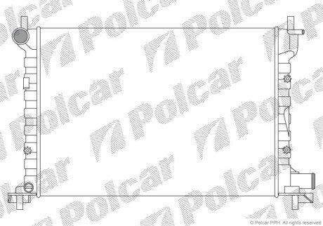 Радіатори охолодження Polcar 321008A2