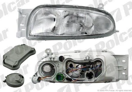 Фара основна права H1, H7, PY21W, W5W Polcar 3210103E