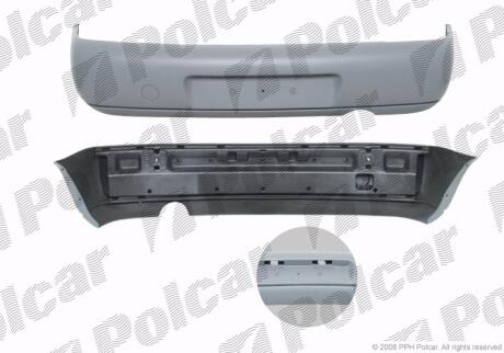 Бампер задний Polcar 321096-1