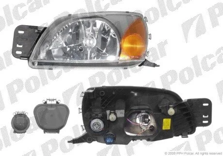 Фара основная левая H4 Polcar 3211090E
