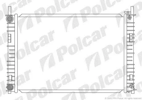 Радиаторы охлаждения Polcar 321208-1