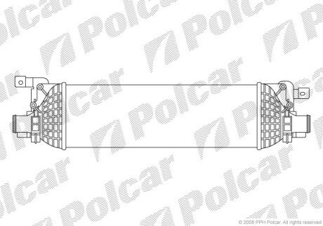 Радиаторы воздуха (Интеркулеры) Polcar 3212J81X