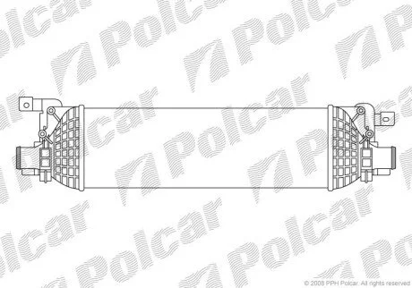 Радіатори повітря (Інтеркулери) Polcar 3212J81X