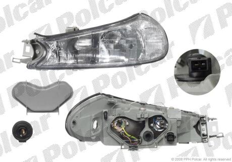 Фара основная Polcar 3217090E