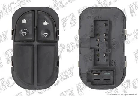 Блок кнопок склопідіймача Polcar 3217P-71