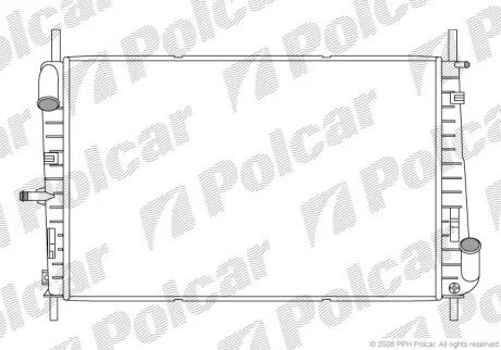 Радиаторы охлаждения Polcar 321808-3