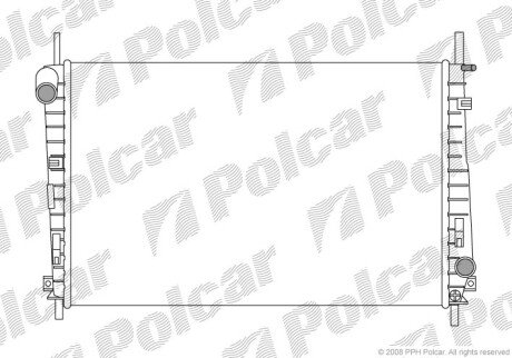 Радіатори охолодження Polcar 321808A2