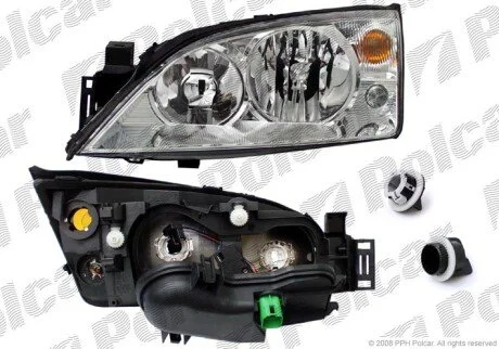 Фара основна права H1, H7, PY21W, W5W Polcar 321810-U