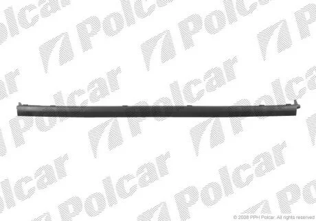 Молдинг бампера середн Polcar 321896-6