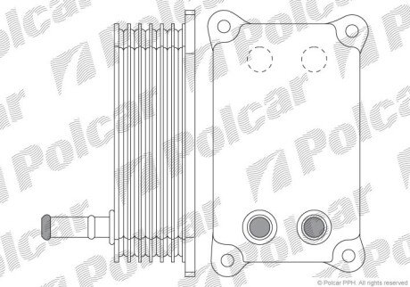 Радіатори масла Polcar 3218L8-1