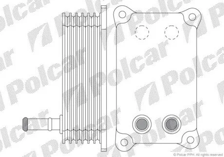 Радіатори масла Polcar 3218L8-1