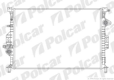 Радіатори охолодження Polcar 321908-4